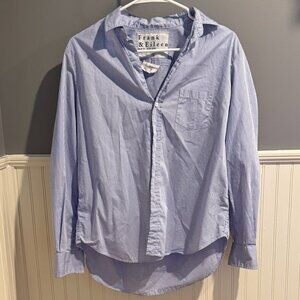 Frank and Eileen Blue and White Button down